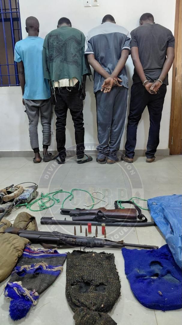 LUTTE CONTRE LA CRIMINALITÉ : UNE BANDE ARMÉE DÉMANTELÉE A KEDOUGOU